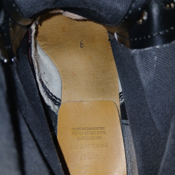 Dr. Martens 1460 Vintage Red Velvet Lace-Up Combat Boots 6 UK 8 USA for Women - Picture 11 of 12